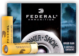 Federal Premium 410ga 2 5 1 4oz Rifled Slug Power Shok