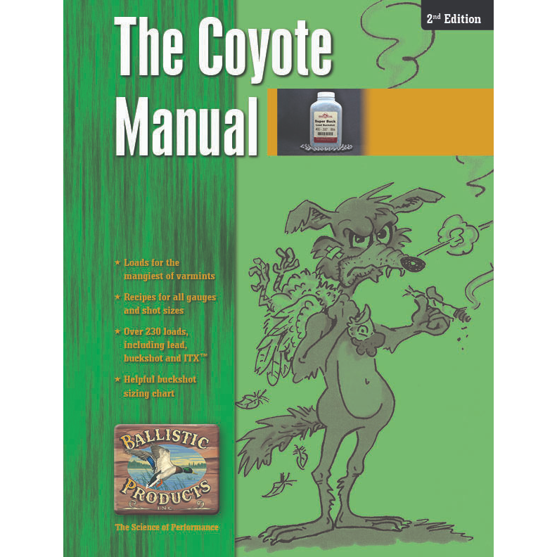 The Coyote Manual (Buckshot), 2nd Edition