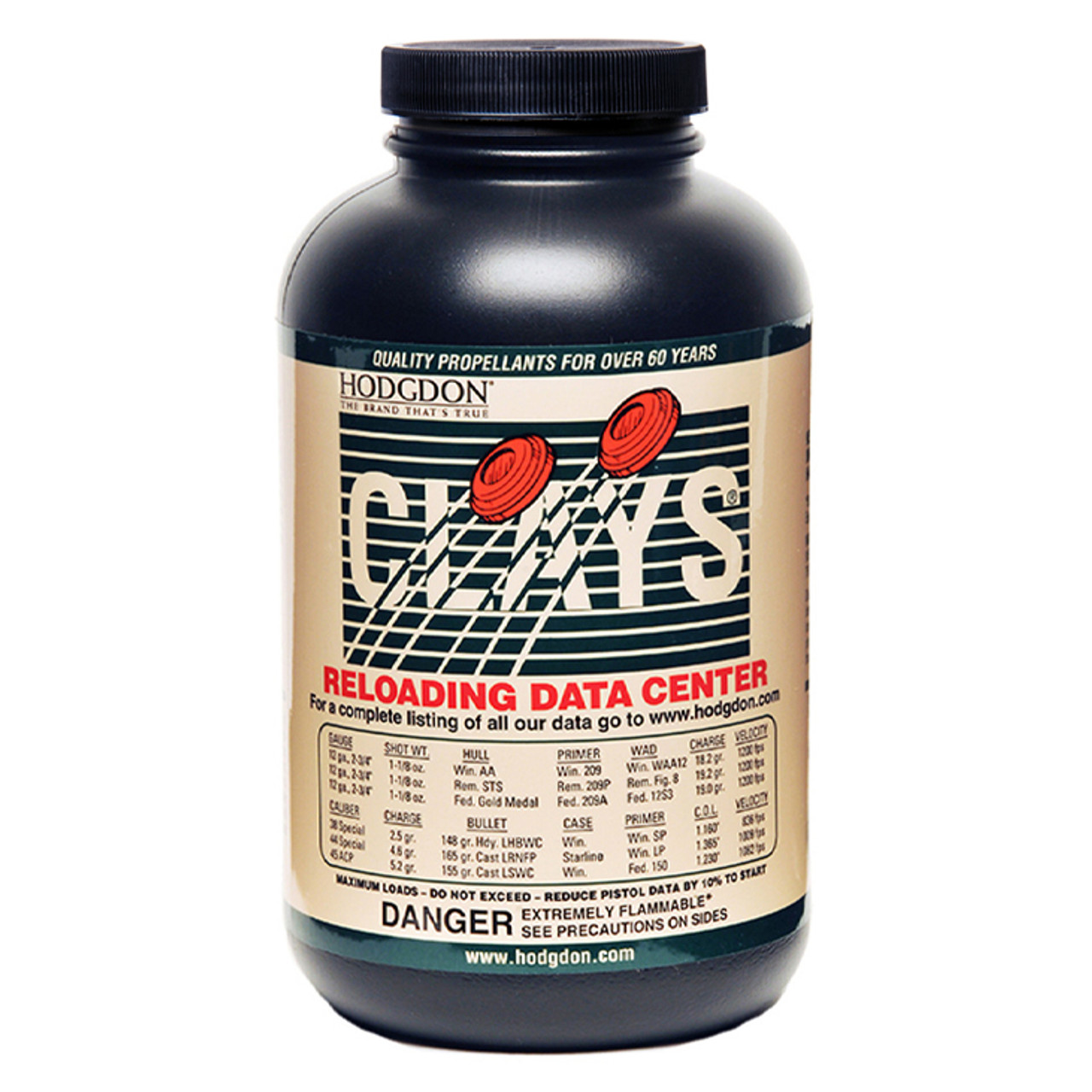 Hodgdon Clays Powder (14 oz)