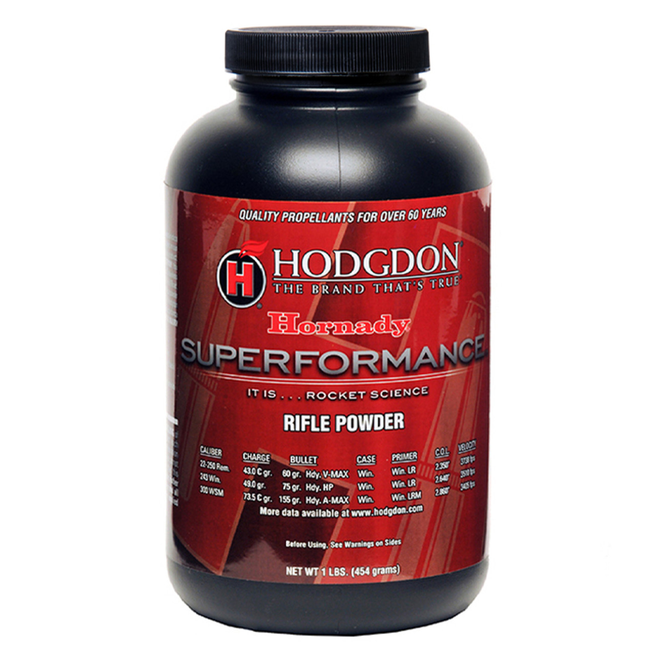 Hodgdon SUPERFORMANCE Smokeless Powder (1 lb)