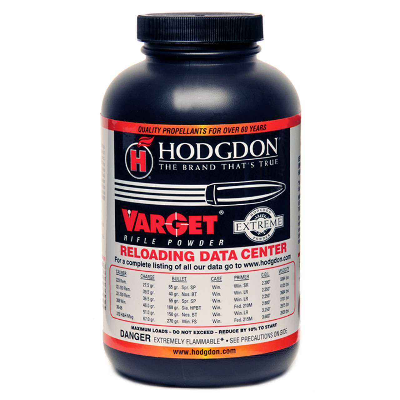 Hodgdon Varget Extreme Rifle Powder (1 lb)