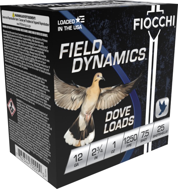 Fiocchi Dove & Quail 12ga 2-3/4