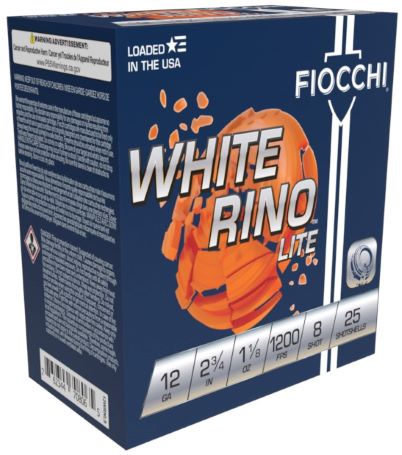 Fiocchi White Rino Lite 12ga 2.75