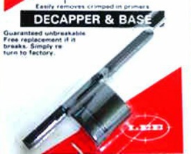 Lee Decapper & Base 22 Caliber