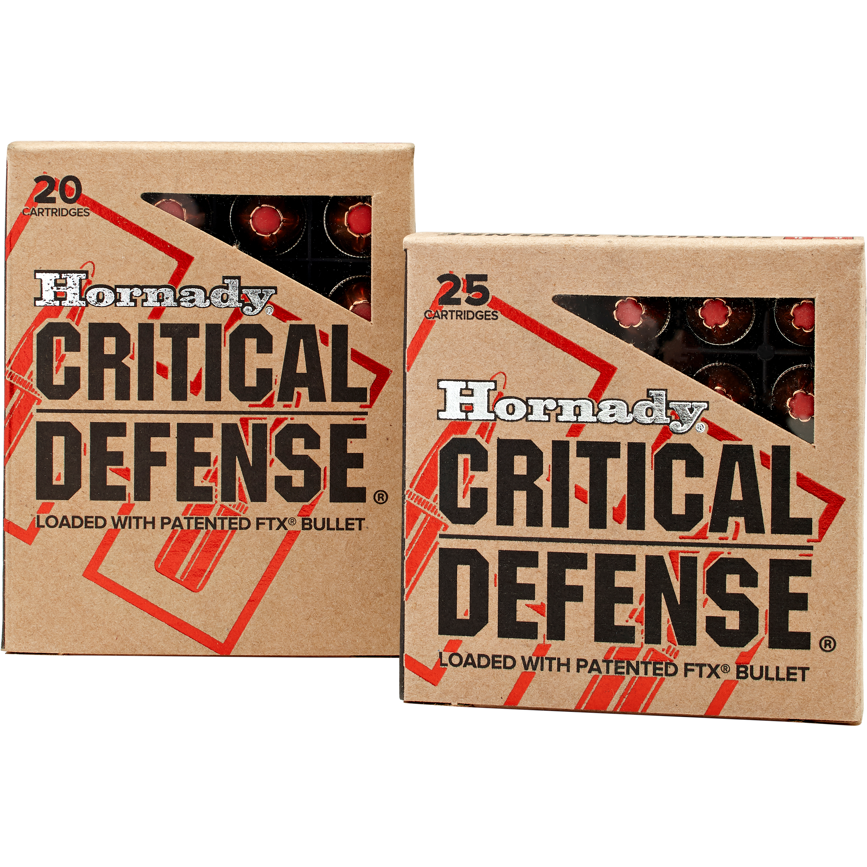 Hornady 327 Federal Mag 80gr FTX CD Handgun Ammo (25/box)