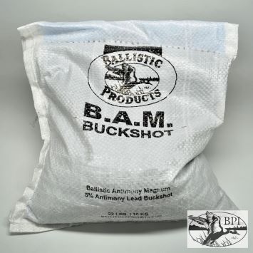 BAM 5% Antimony Buckshot #1 7.65mm (22 lb)