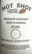 Hot Shot Magnum Lead (25#/bag) Hot Shot Magnum Lead (25#/bag)