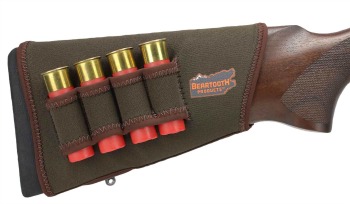 Beartooth Shotgun Stockguard 2.0, Brown w/ Loops