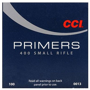 CCI Small Rifle Primer #400 (1,000/box)