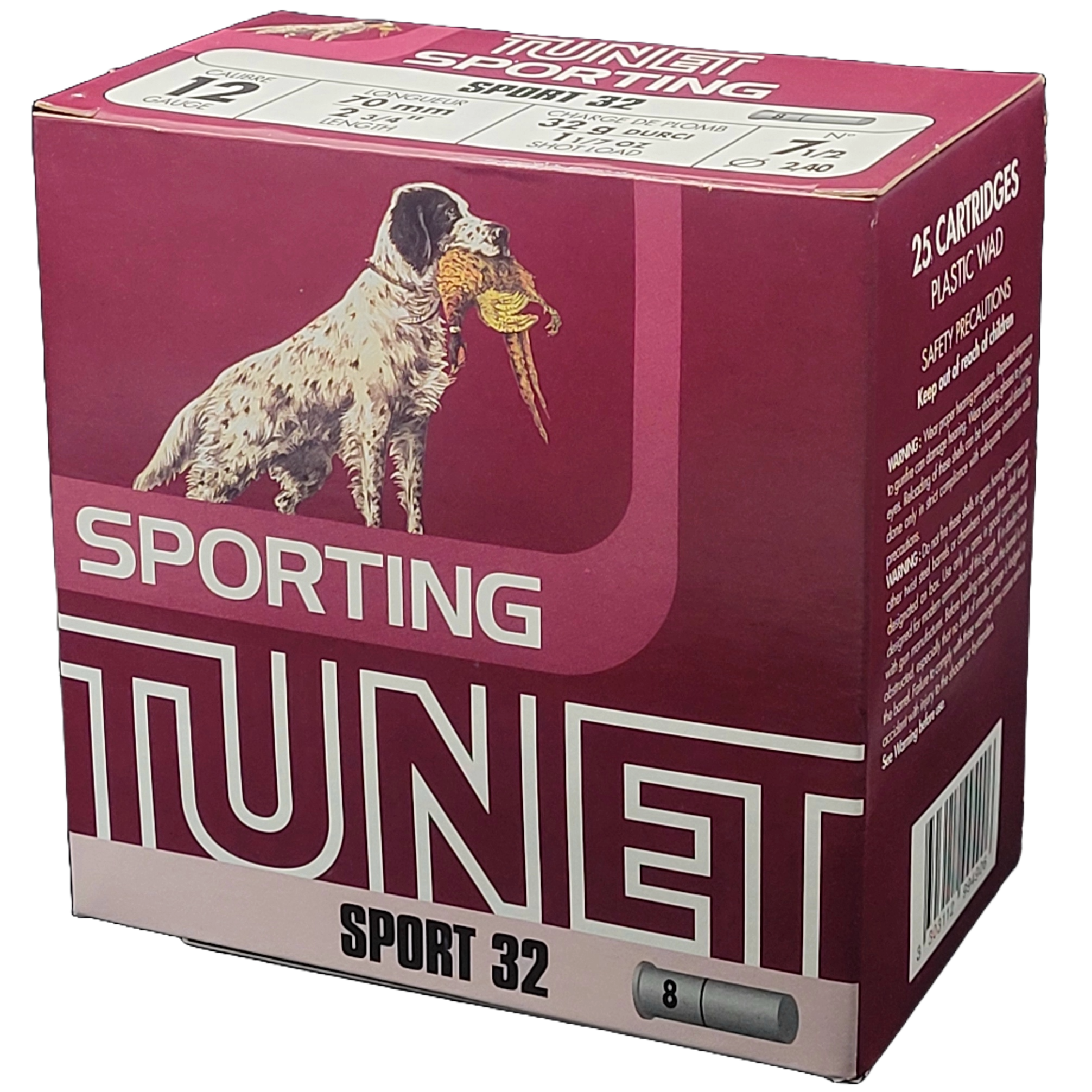 Tunet Sport 32 BJ 12 Gauge 2-3/4